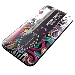 TACTUS - Fancy Sleek 10000mAh Power Bank with 2 USB Ports with Type-C Input (Polymer Digisun Series)