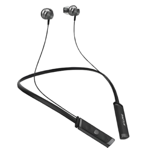 Tactus - Wireless Neck Band Bluetooth Earphone with Magnetic Earbuds (Black)