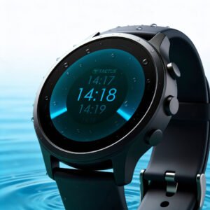 Tactus - Round Smart Watch with Personal Activity Intelligence Tracking