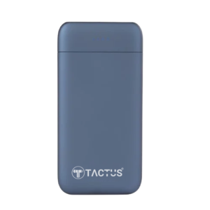 TACTUS - 10000mAh Power Bank with 2 USB Ports (Rubber Surface Polymer Digisun Series)