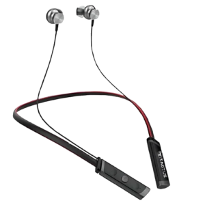 Tactus - Wireless Neck Band Bluetooth Earphone with Magnetic Earbuds (Red)