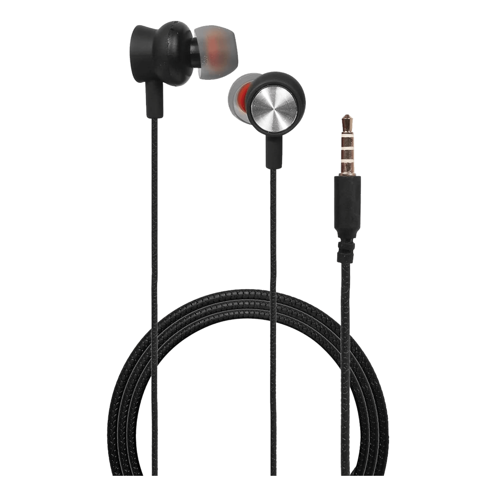 3.5 mm Jack Nylon Magnetic Metal Earphones (TWE71)