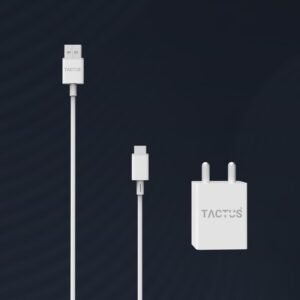 Tactus 3.4 Amps Fast Charger And 3.4Amps Type-c Fast Charging Cable (TWC-55)