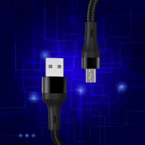 USB-B Type Nylon Braided 1 Meter USB Cable (T5NM58)