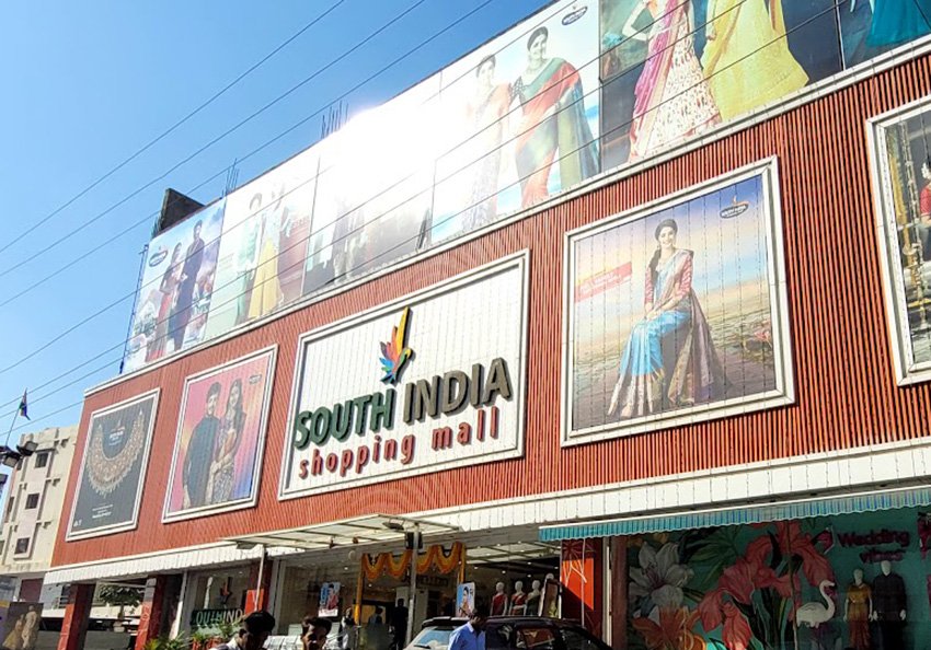 South India Shopping Mall, Nizamabad | Nearby Tactus Store in Nizamabad